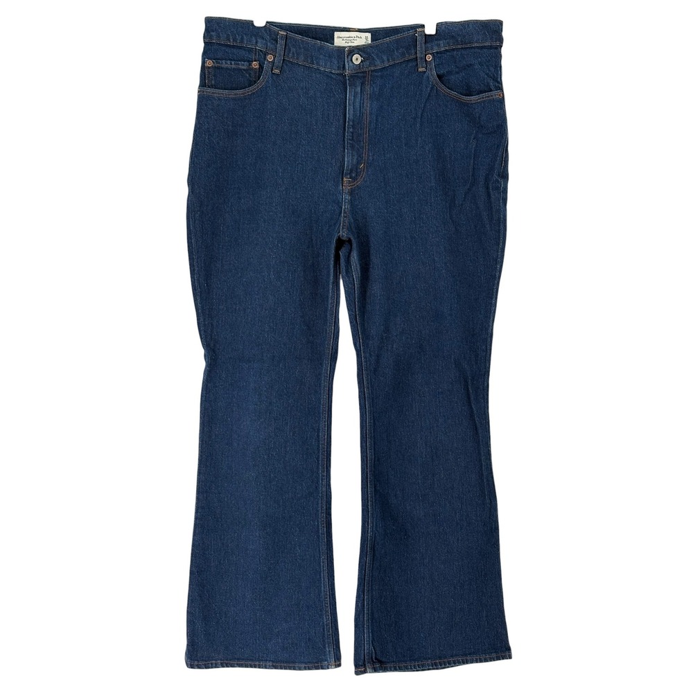 Abercrombie & Fitch The‎ Vintage Flare High Rise Jeans Blue Indigo 33/16R
